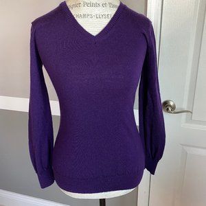 Kirkland Merino Wool Sweater Deep Purple